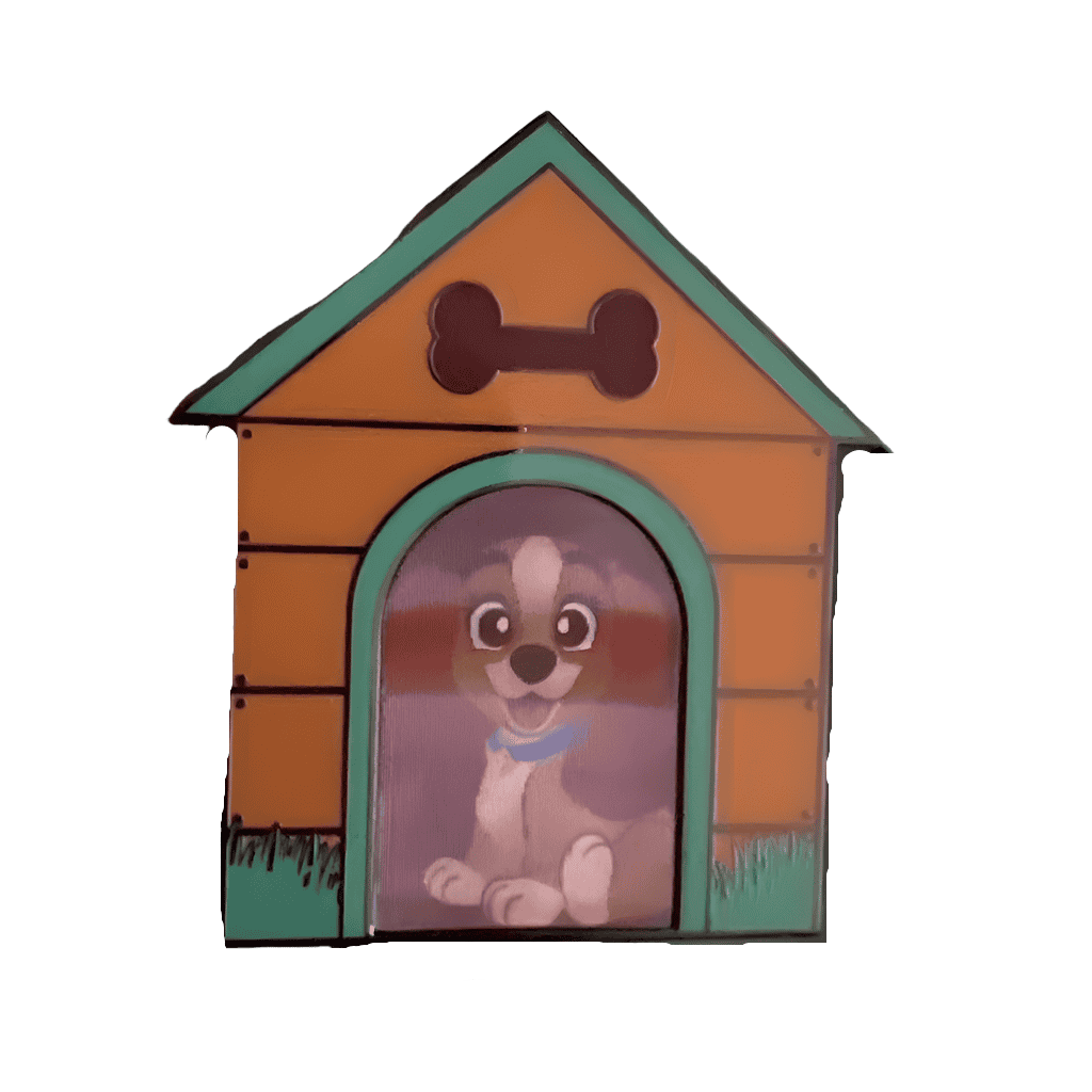 Copper, Lady & Lucky Disney pin