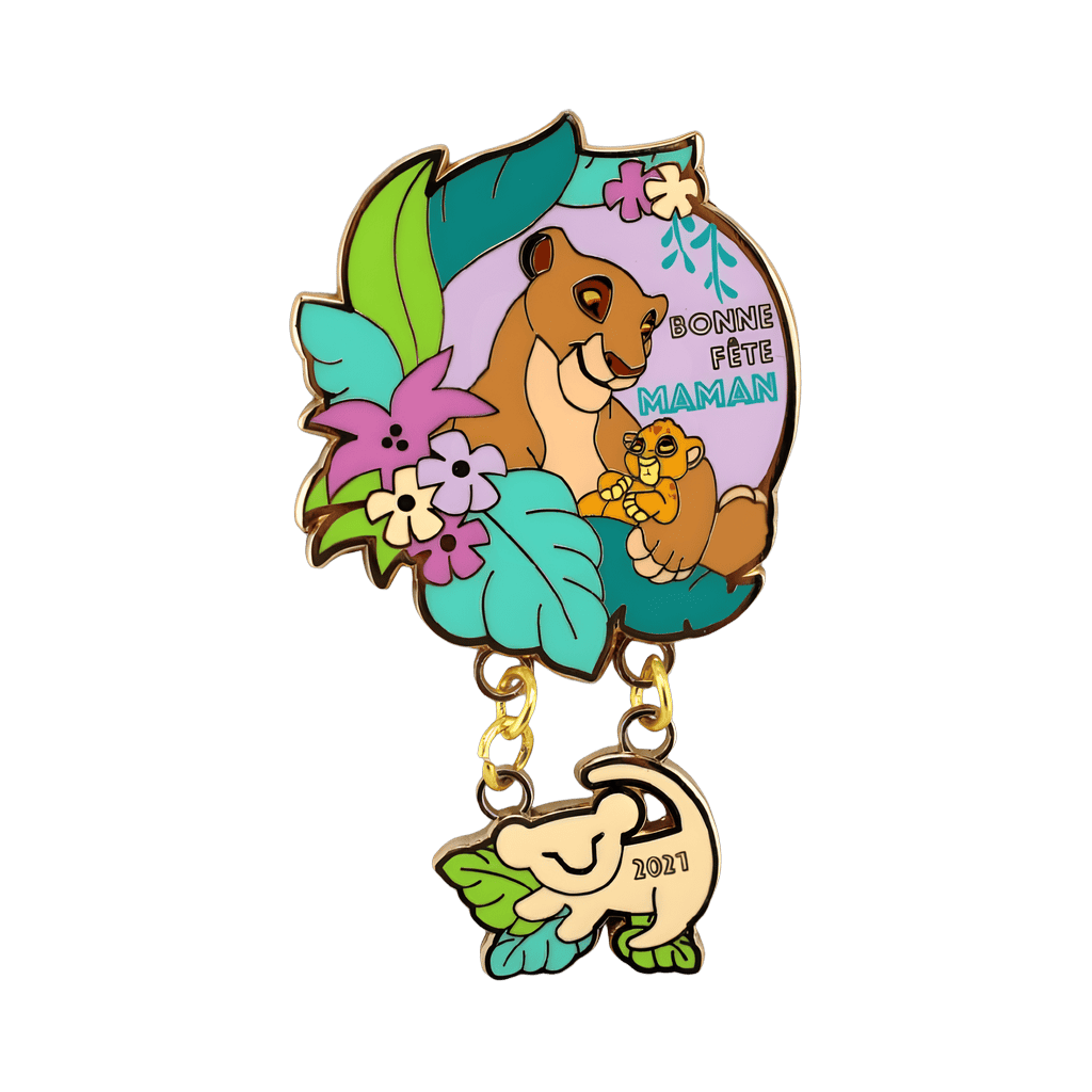 Bonne Fête Mama - 2021 - Sarabi and Simba Disney pin