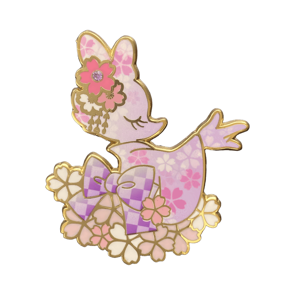 Sakura Daisy Duck Disney pin