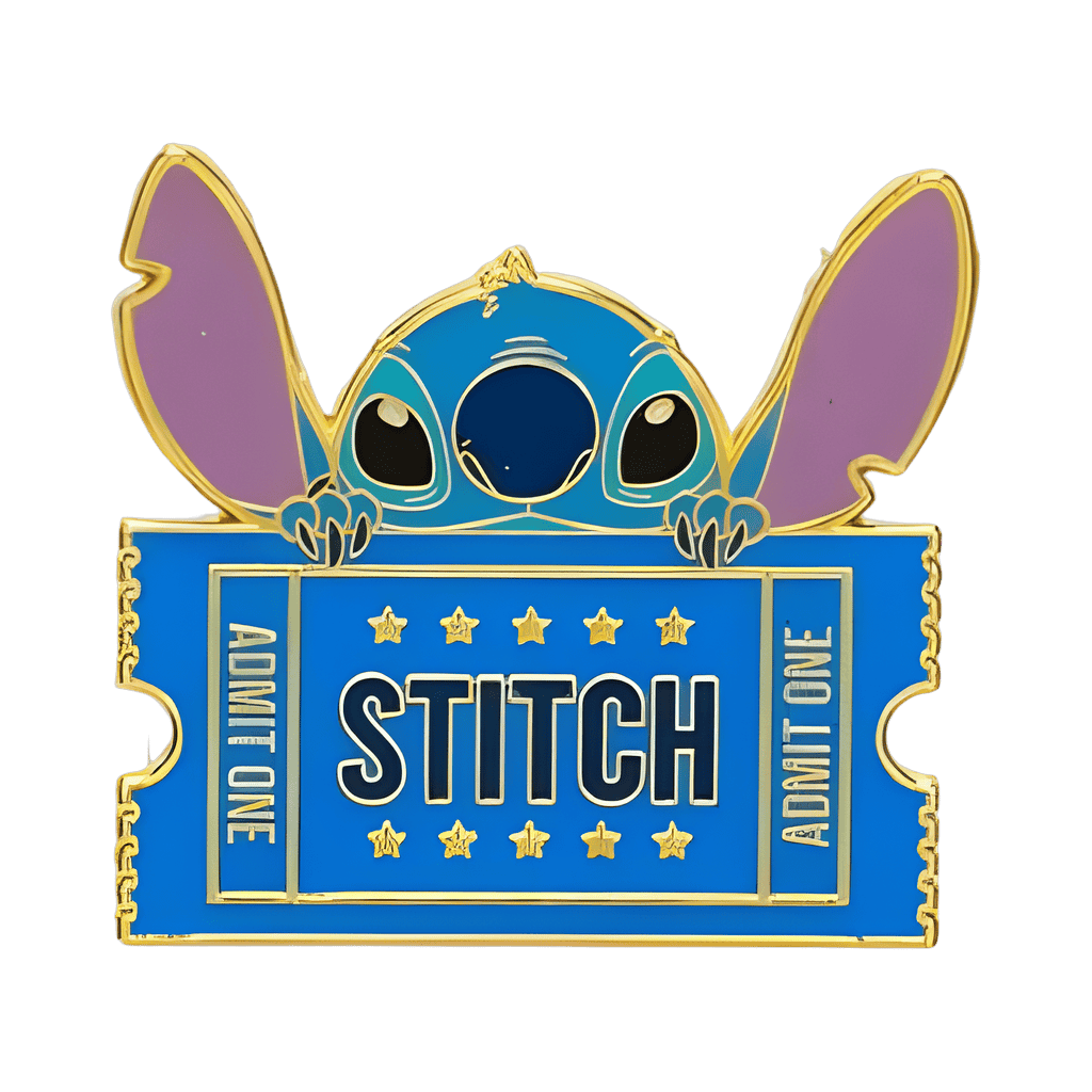 Stitch Movie Ticket Disney pin