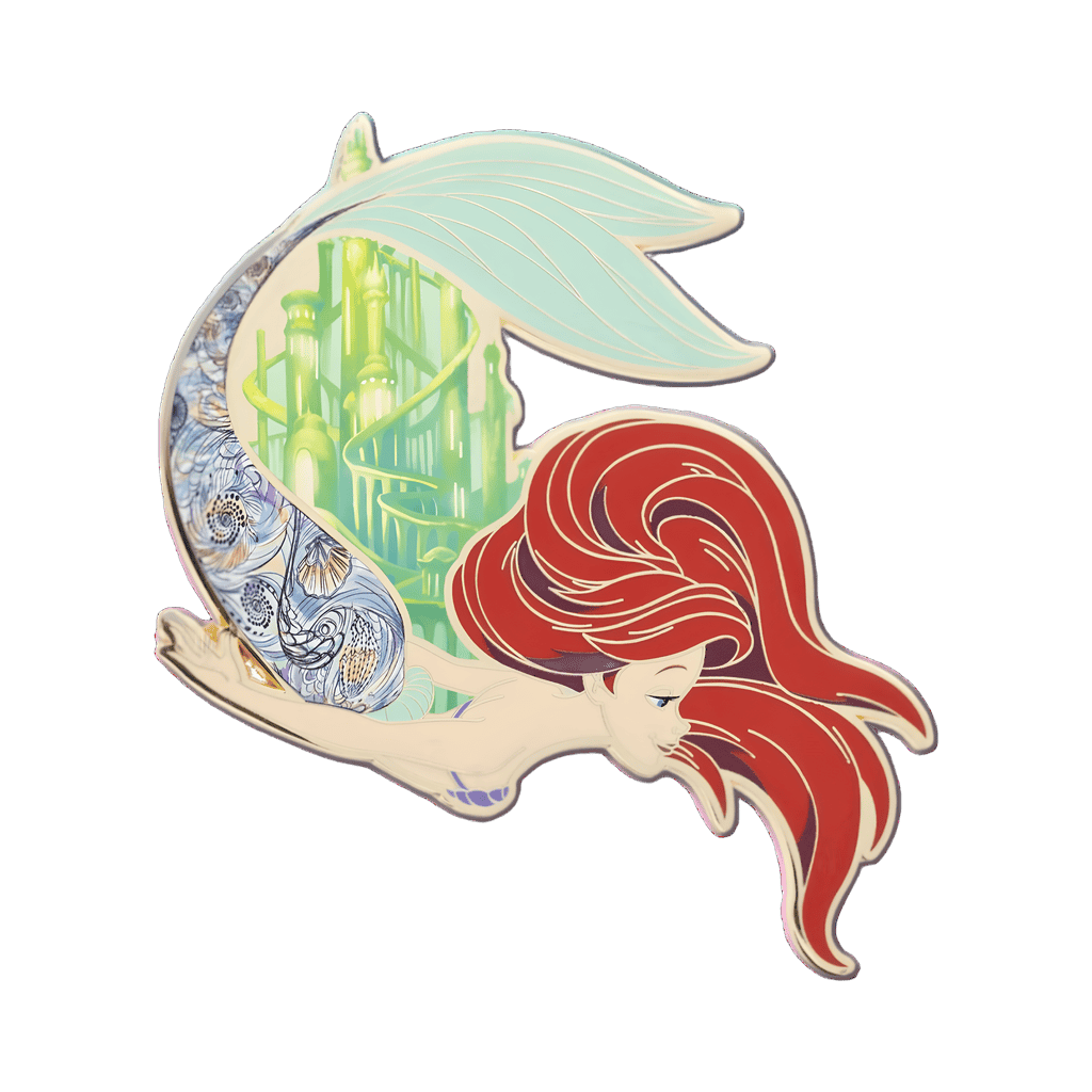 The Little Mermaid Bohemian Atlantis Disney pin