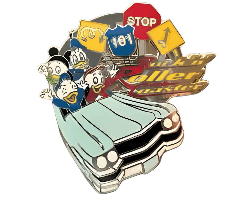 Rock 'N Roller Coaster Disney pin