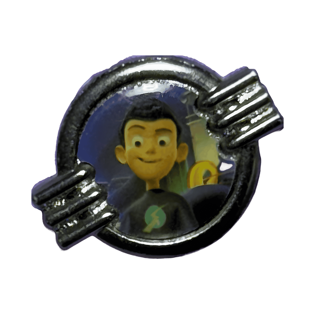 Wilbur Disney pin