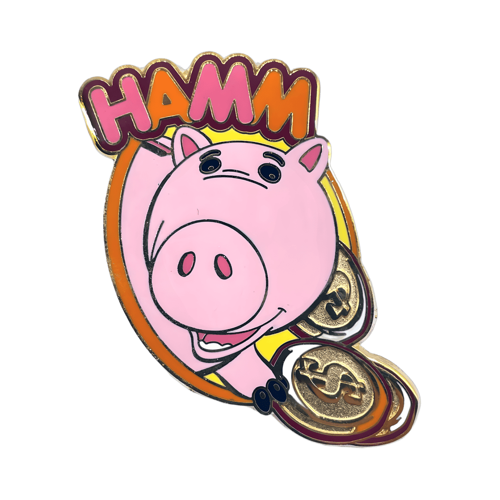 Hamm With Gold Coins Disney pin