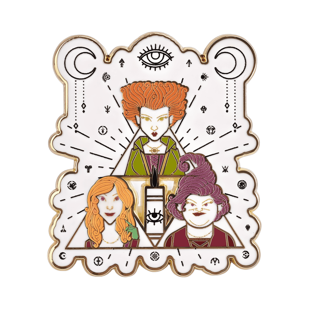Sanderson Sisters Black Flame Candle Disney pin