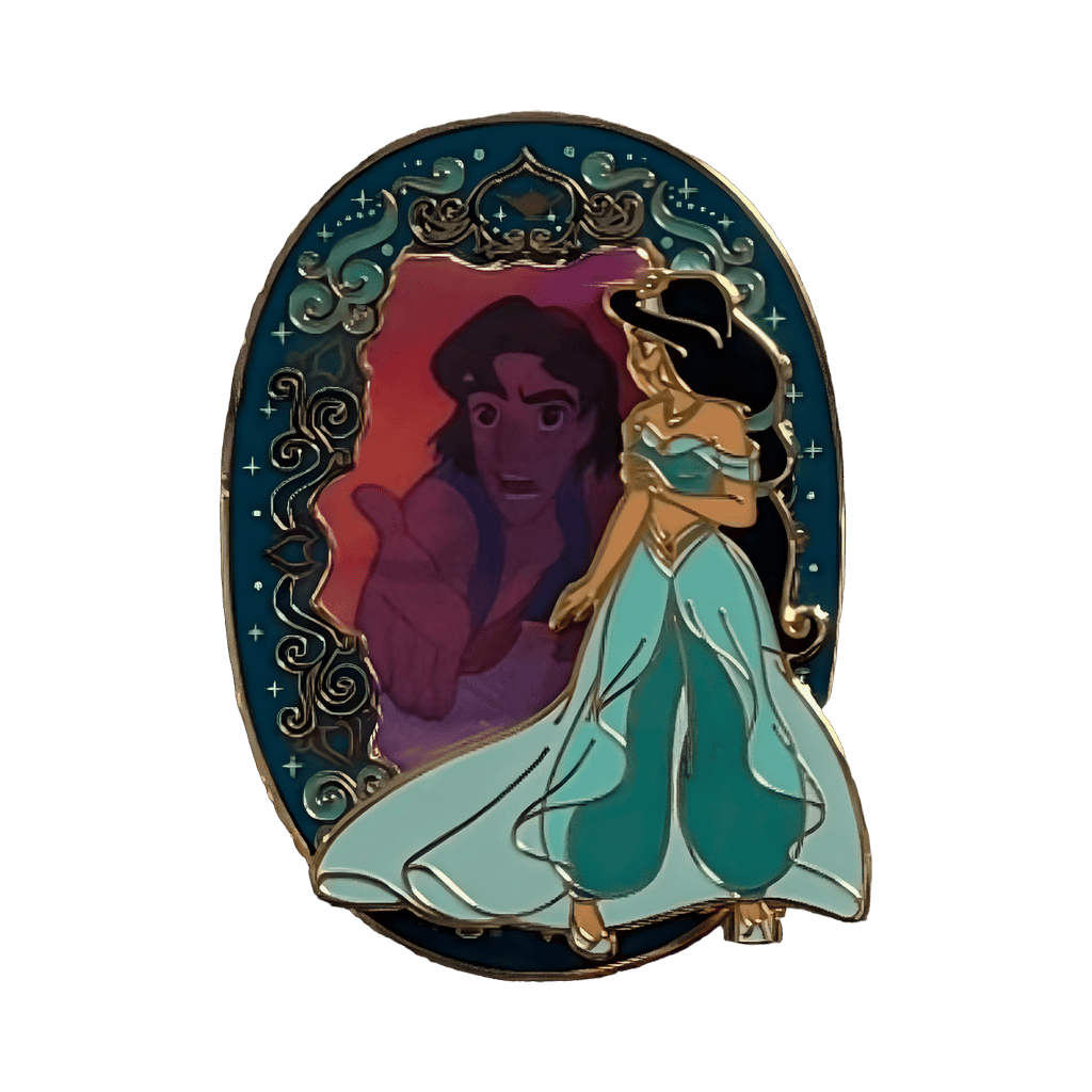 Aladdin Jasmine Jumbo Lenticular Disney pin