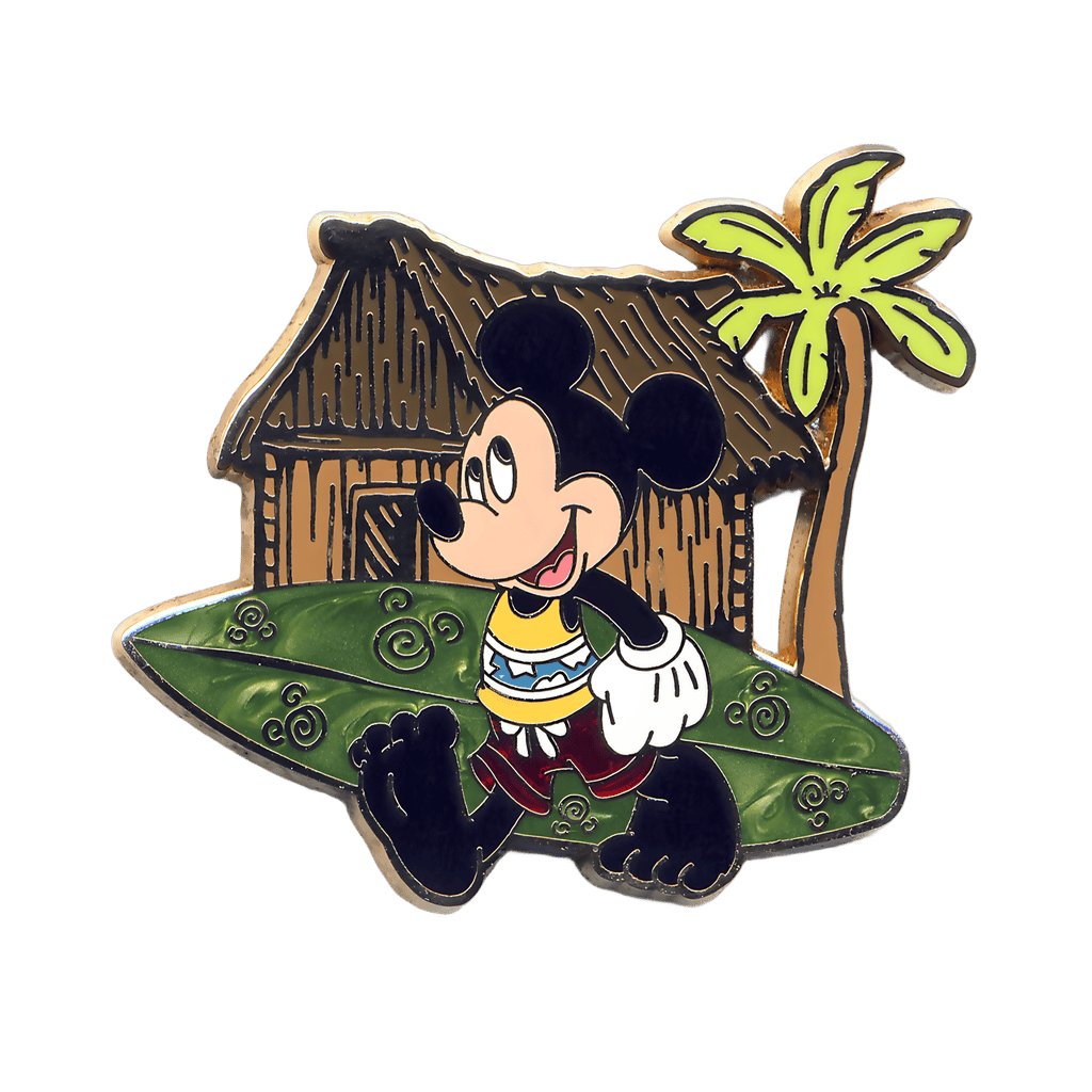 Mickey Going Surfing Disney pin