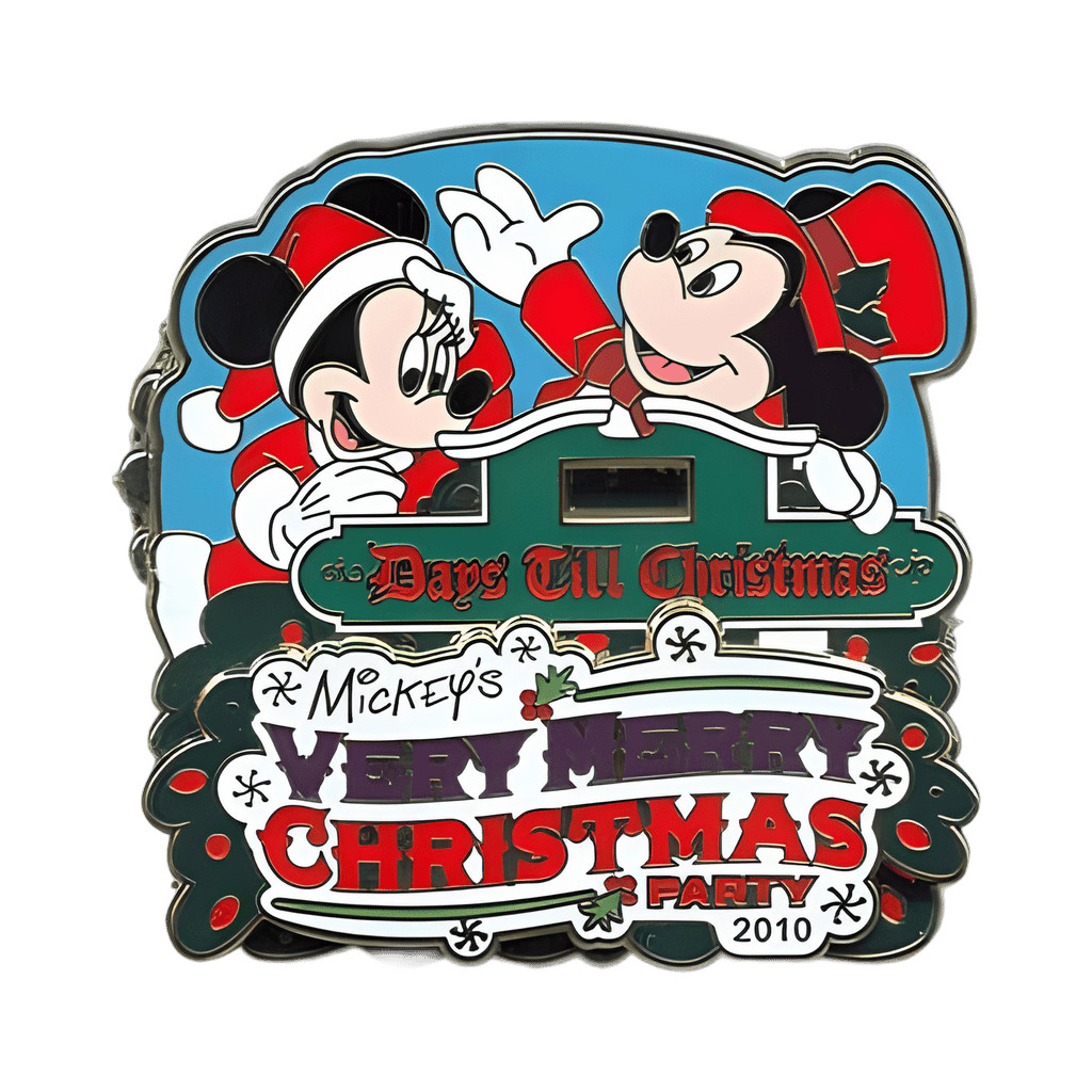 Countdown Until Christmas Disney pin