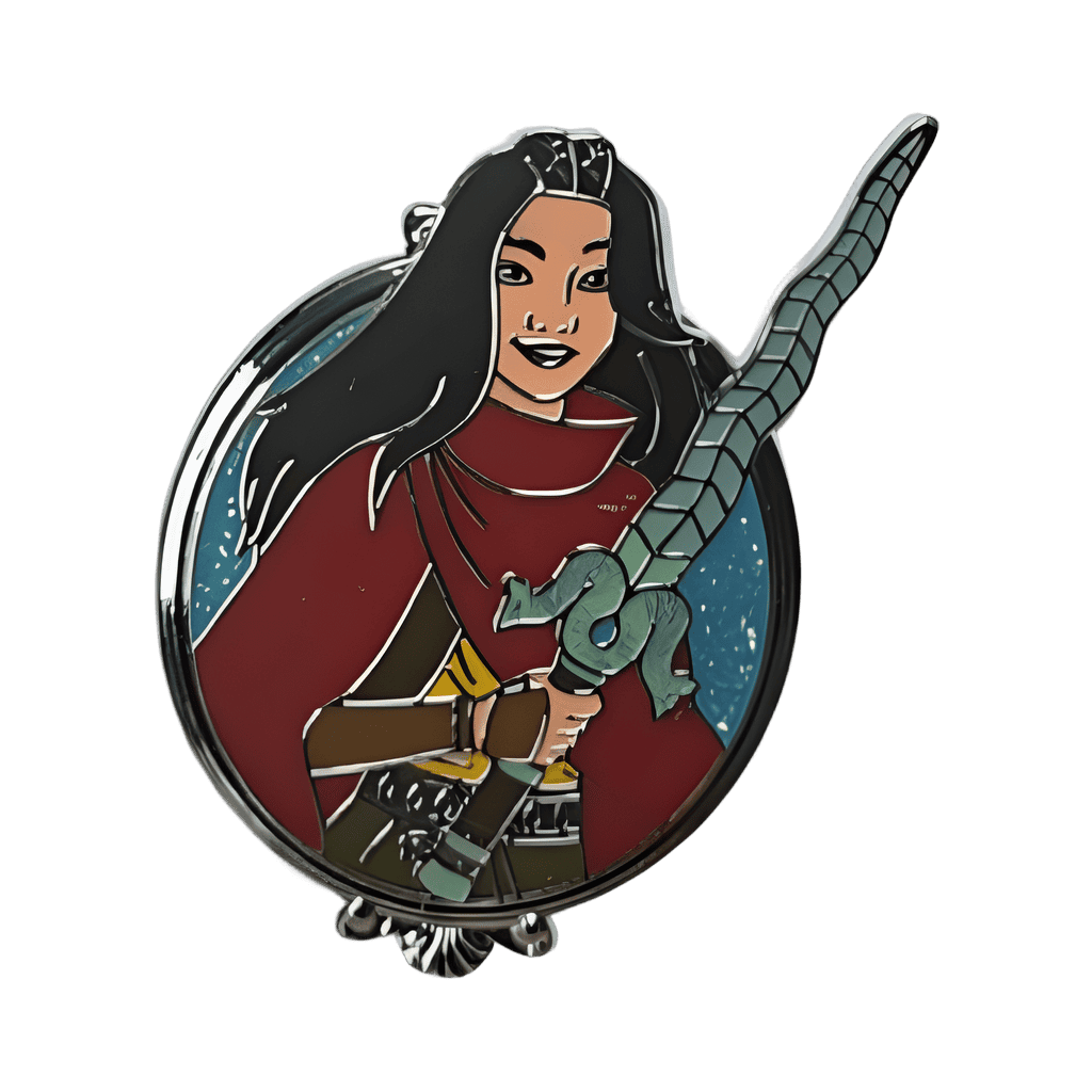 Raya with Sword Disney pin