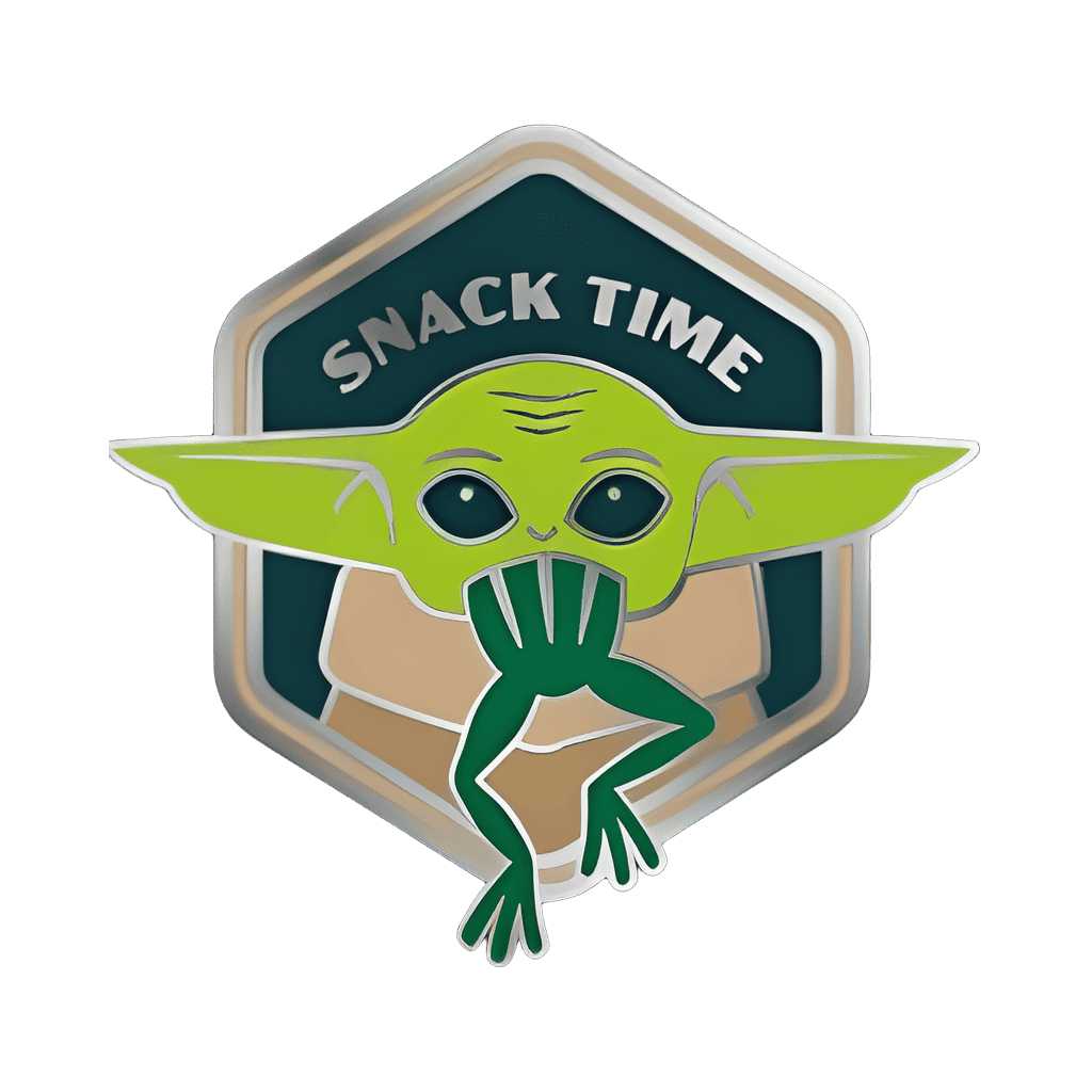 Snack Time & The Child - Snack Time Disney pin