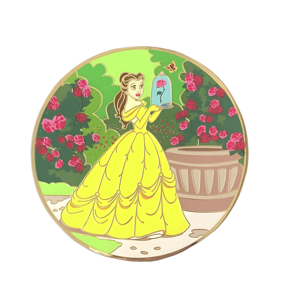 Belle - Rose Garden Disney pin