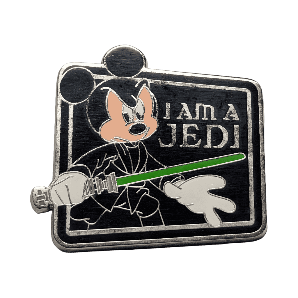 Mickey Mouse as Jedi Luke Skywalker Disney pin
