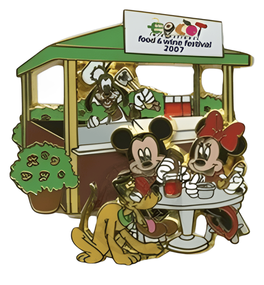 Mickey, Minnie, and Pluto (DVC Exclusive) Disney pin