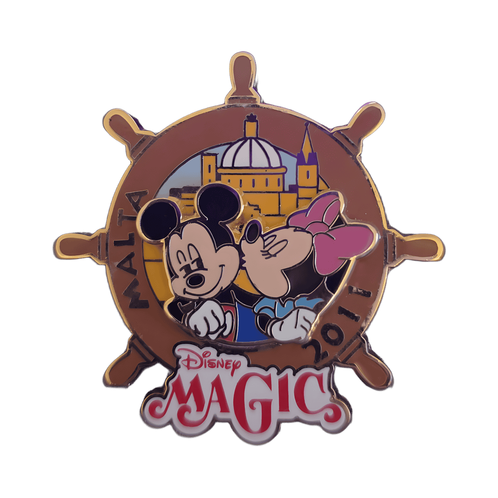 DCL Mediterranean Cruise 2011: Mickey and Minnie in Malta Disney pin