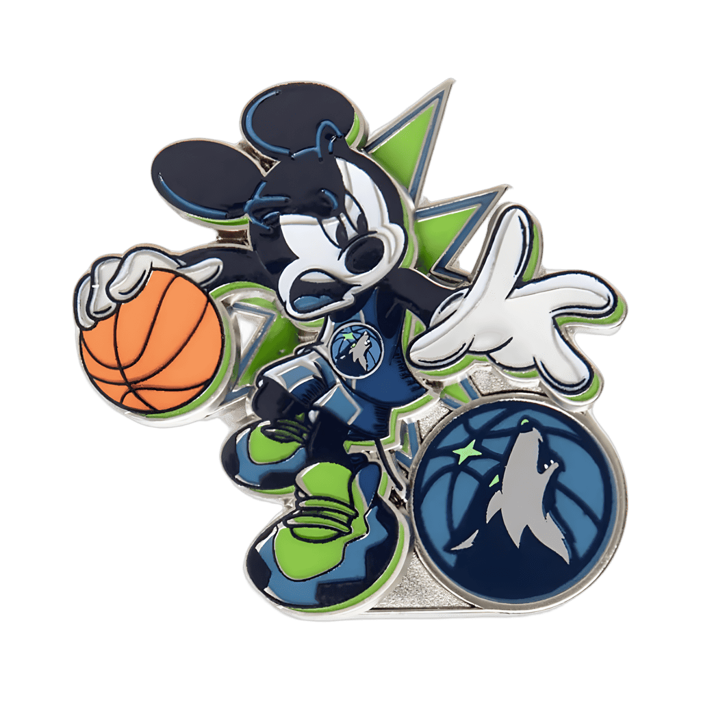 Minnesota Timberwolves Disney pin