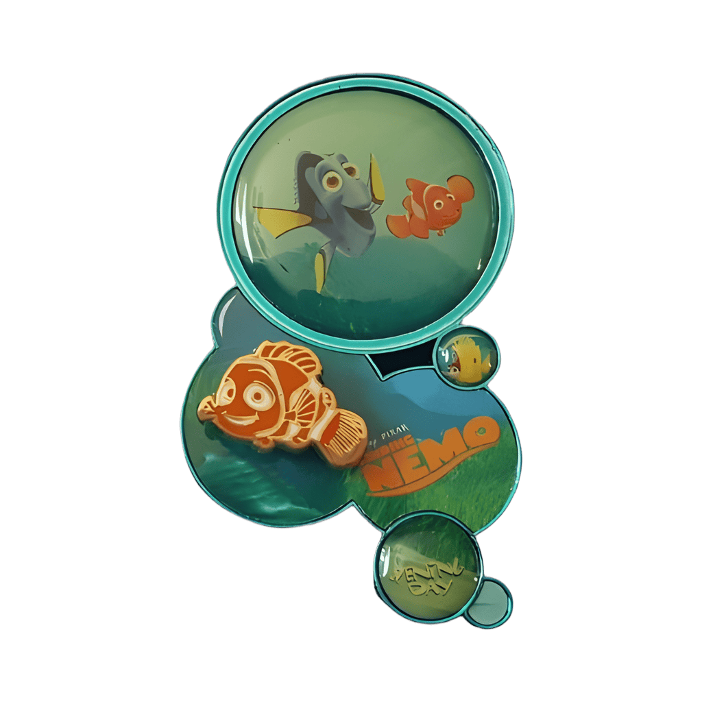 Dory & Marlin in 3D Bubble Disney pin