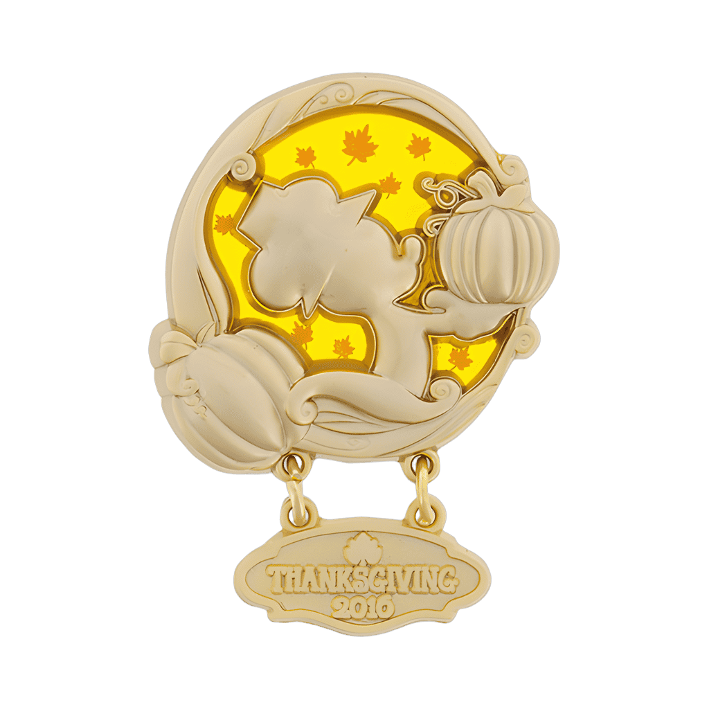 Thanksgiving 2016 / Mickey with pumpkin Disney pin
