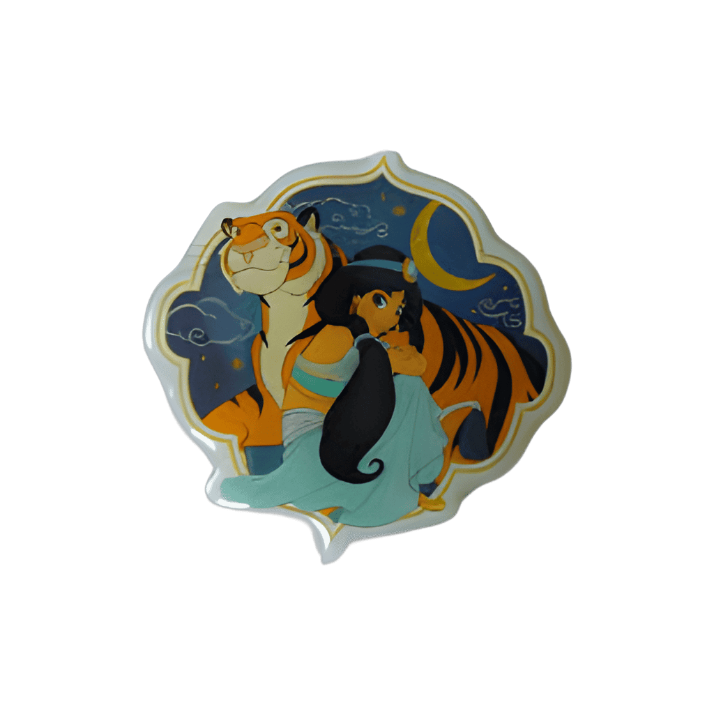 Rajah & Jasmine Disney pin