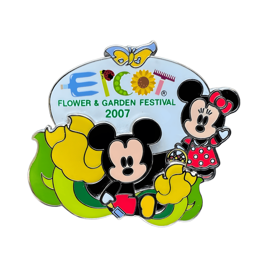 WDW - Epcot Flower and Garden Festival 2007 - Mickey & Minnie Disney pin