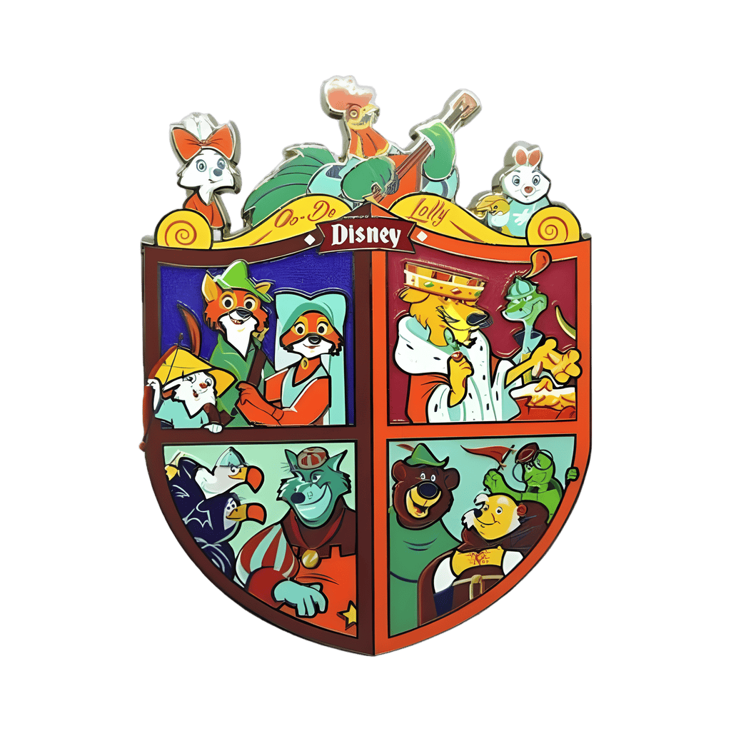 Robin Hood Crest Disney pin