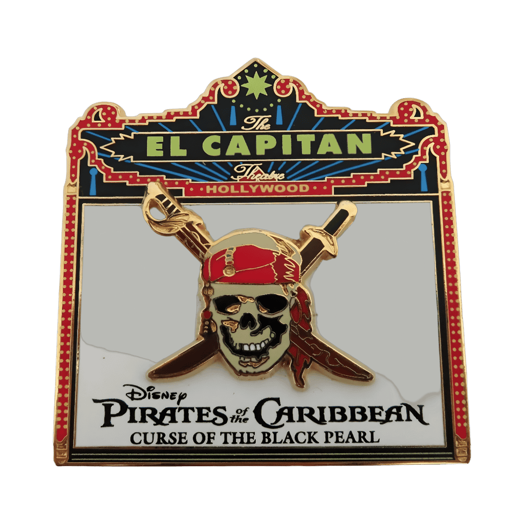Pirates of the Caribbean: Curse of the Black Pearl Disney pin