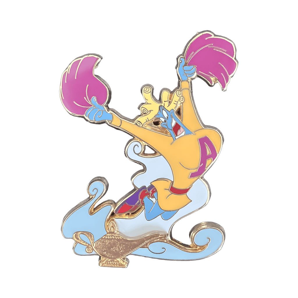 Genie as Cheerleader Disney pin