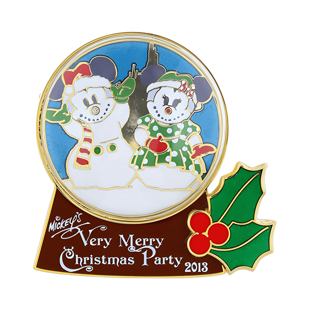 Mickey and Minnie Snow Globe Disney pin