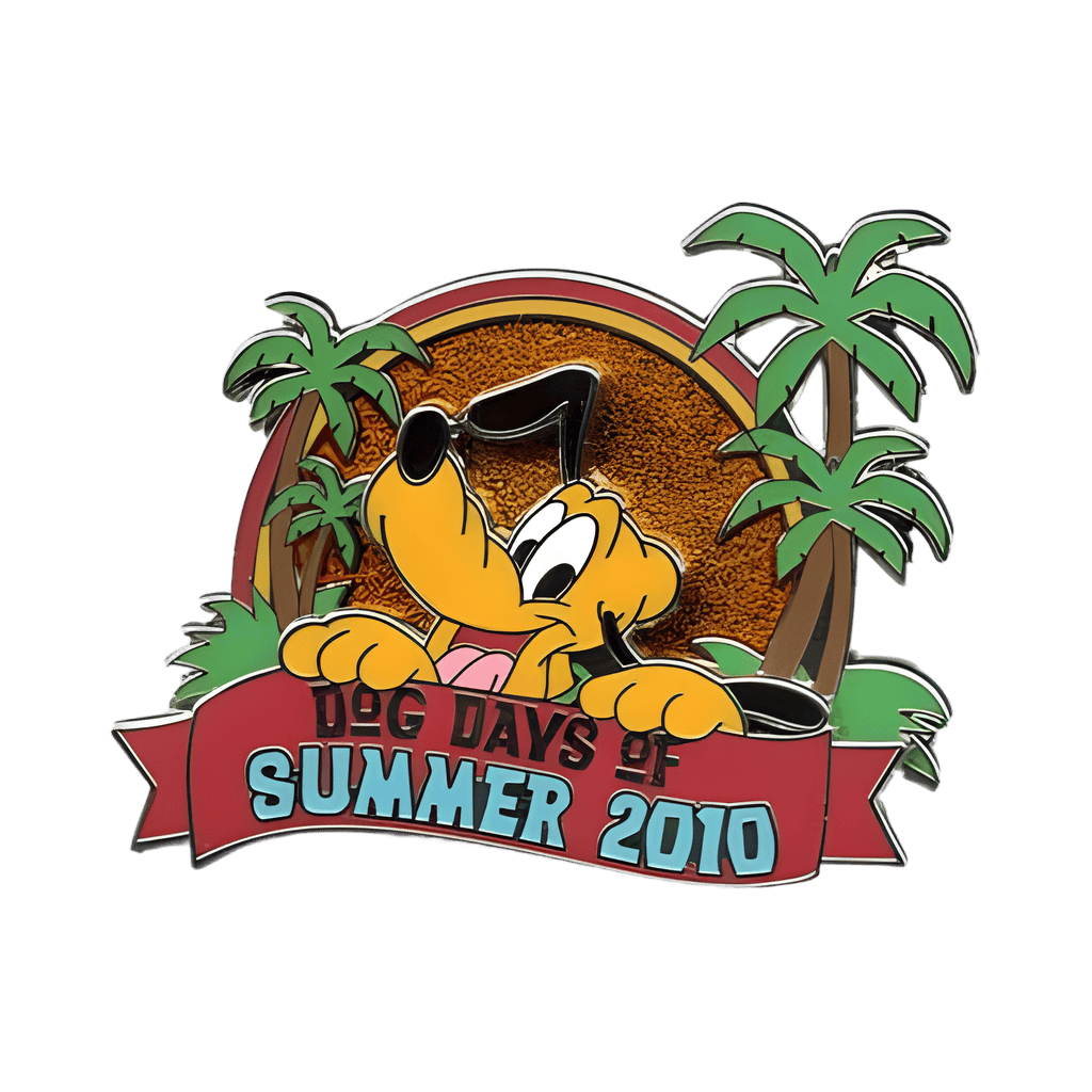 Dog Days of Summer 2010 Pluto Disney pin