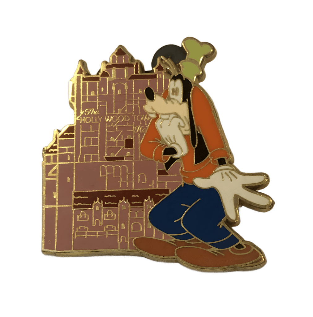 Goofy at Tower of Terror Disney pin
