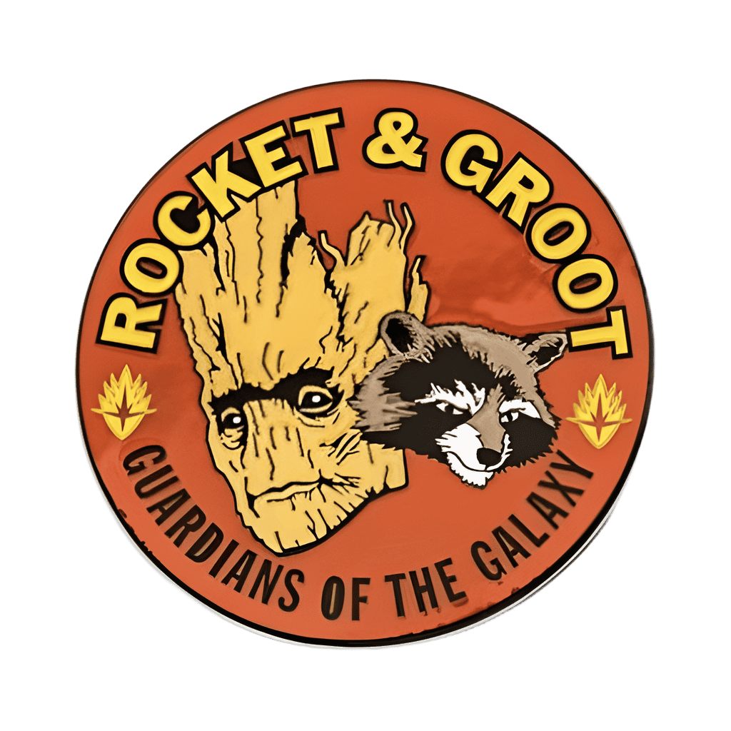Rocket & Groot: Guardians of the Galaxy Disney pin