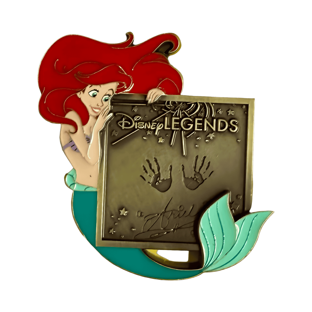 Ariel Disney Legends Mystery Plaque Disney pin