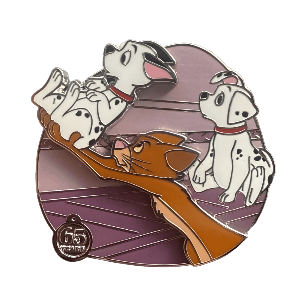 Sgt. Tibbs, Lucky and Rolly Disney pin