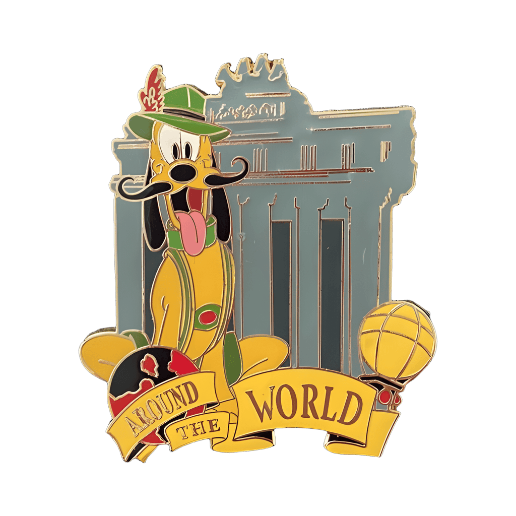 Pluto in Germany Disney pin