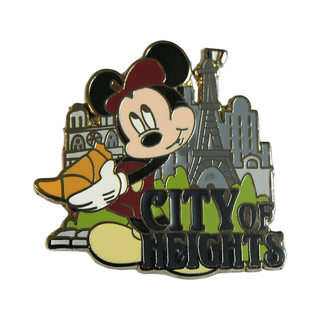 Parisian Mickey Mouse - City of Heights Disney pin