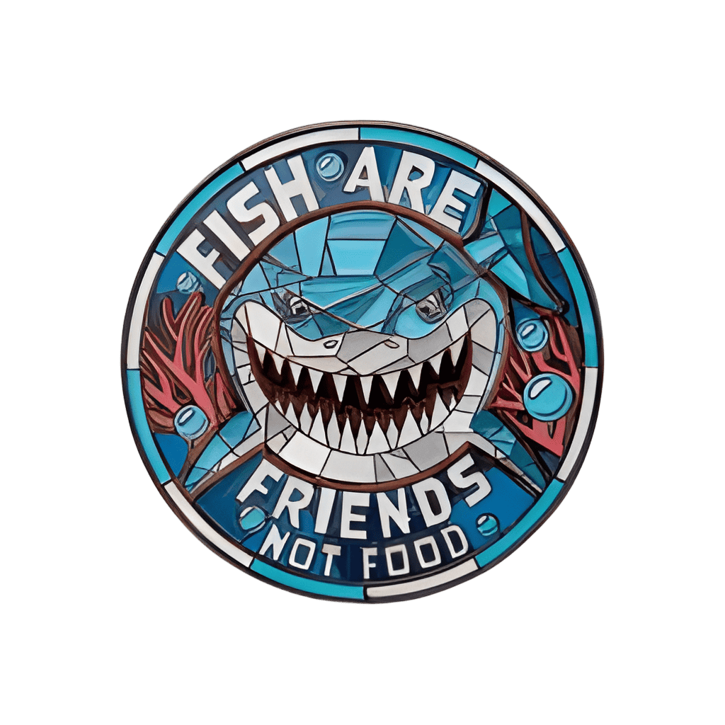 Fish are Friends Not Food - Bruce Disney pin