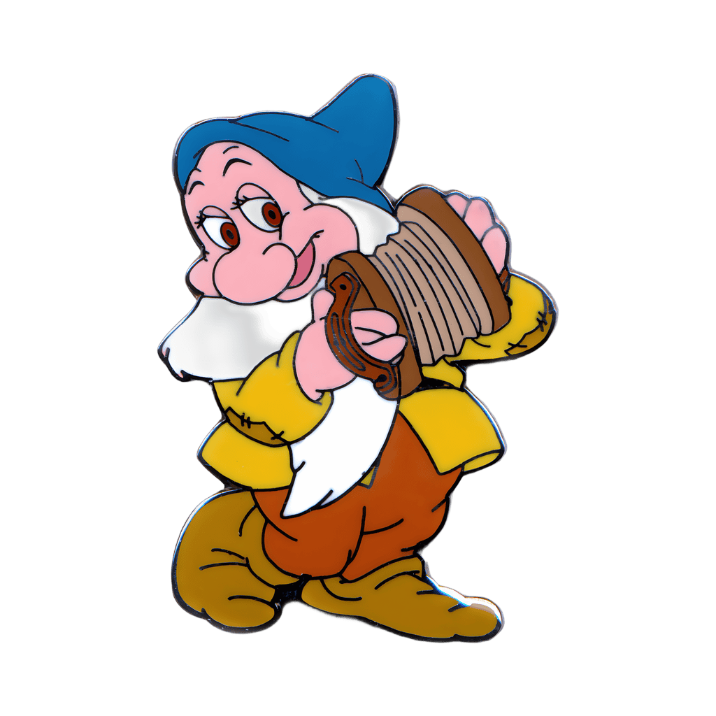 Bashful Playing an Accordian Disney pin