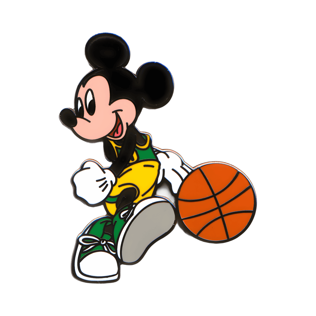Mickey Mouse Dribbling Disney pin
