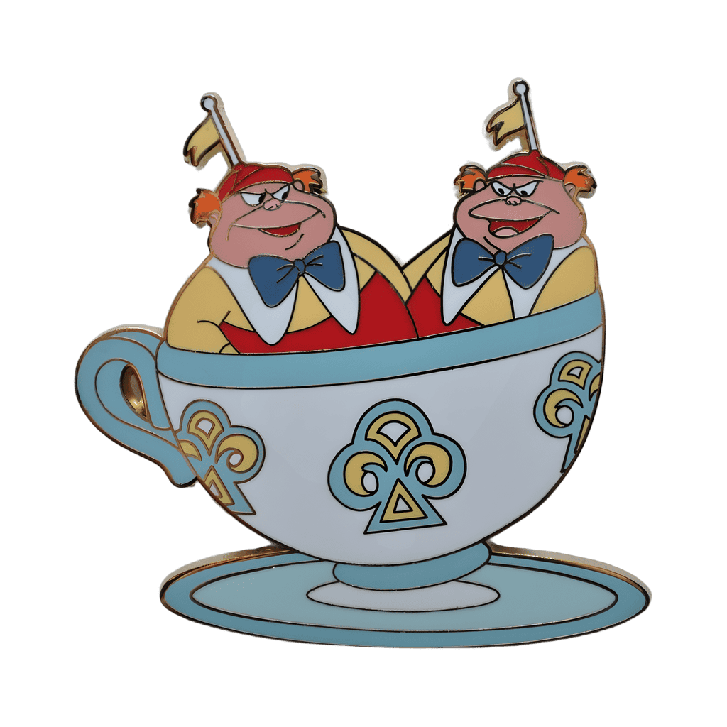 Tweedle & Tweedledum Disney pin