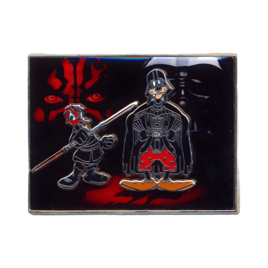 Darth Maul Donald Duck and Darth Vader Goofy Disney pin