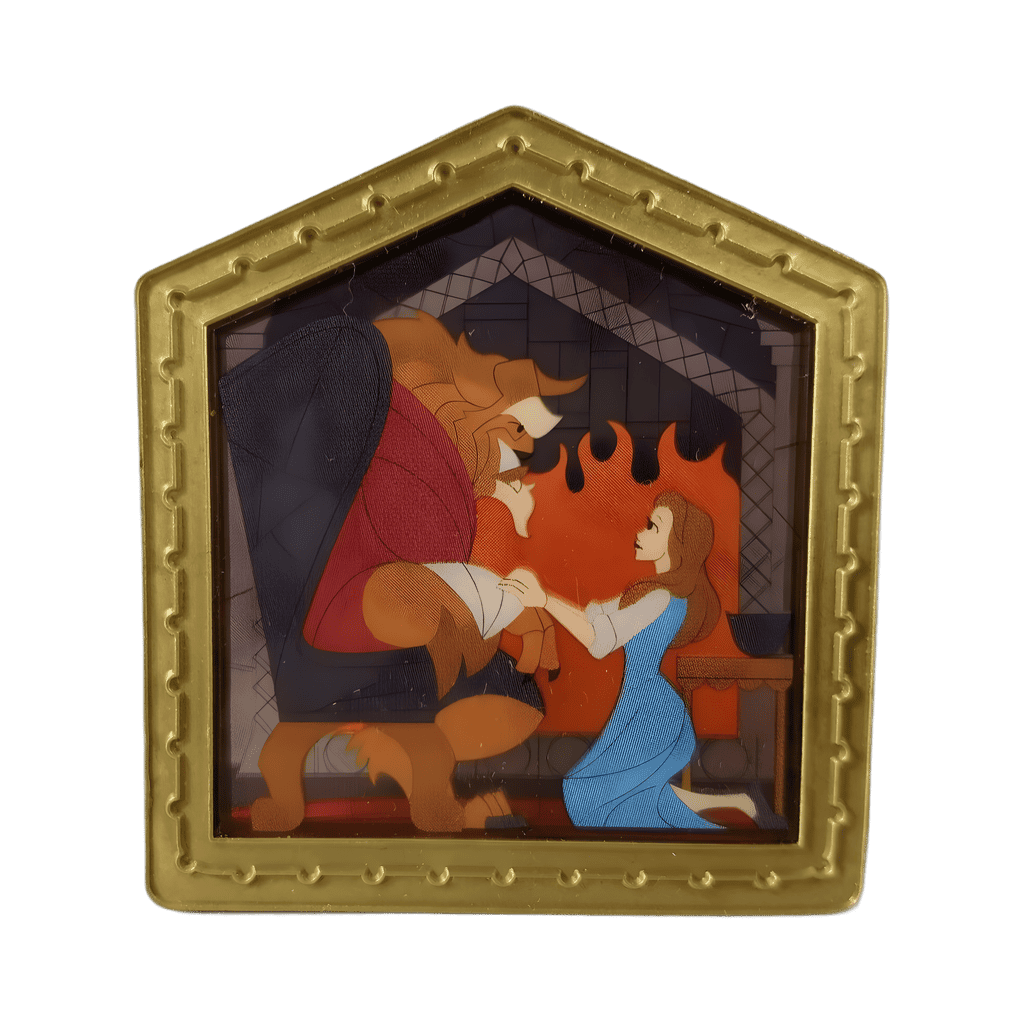 Stained Glass Boxed Set - Belle Bandaging Beast Disney pin