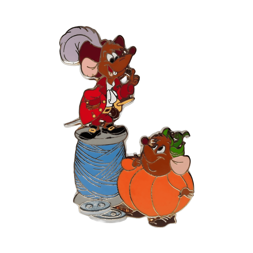 Gus and Jaq Disney pin