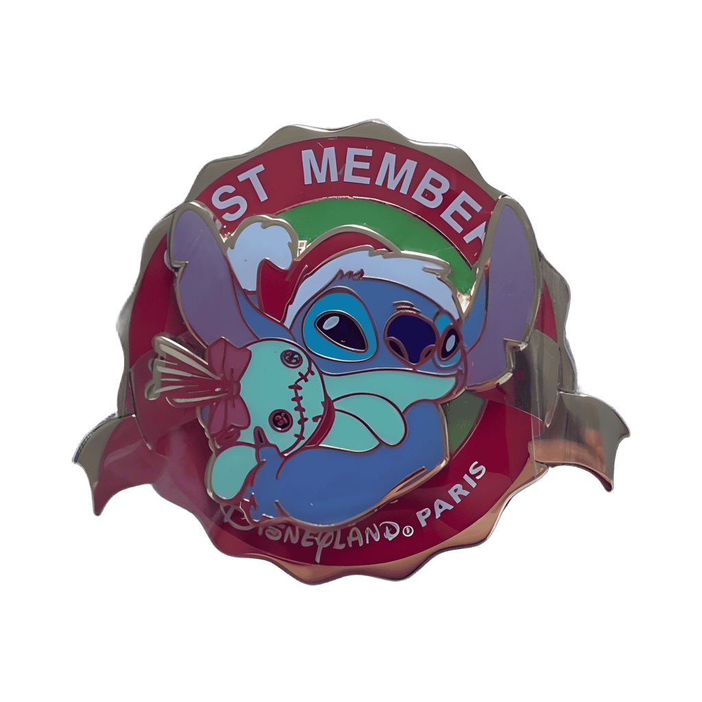 Cast Member Stitch Christmas Disney pin