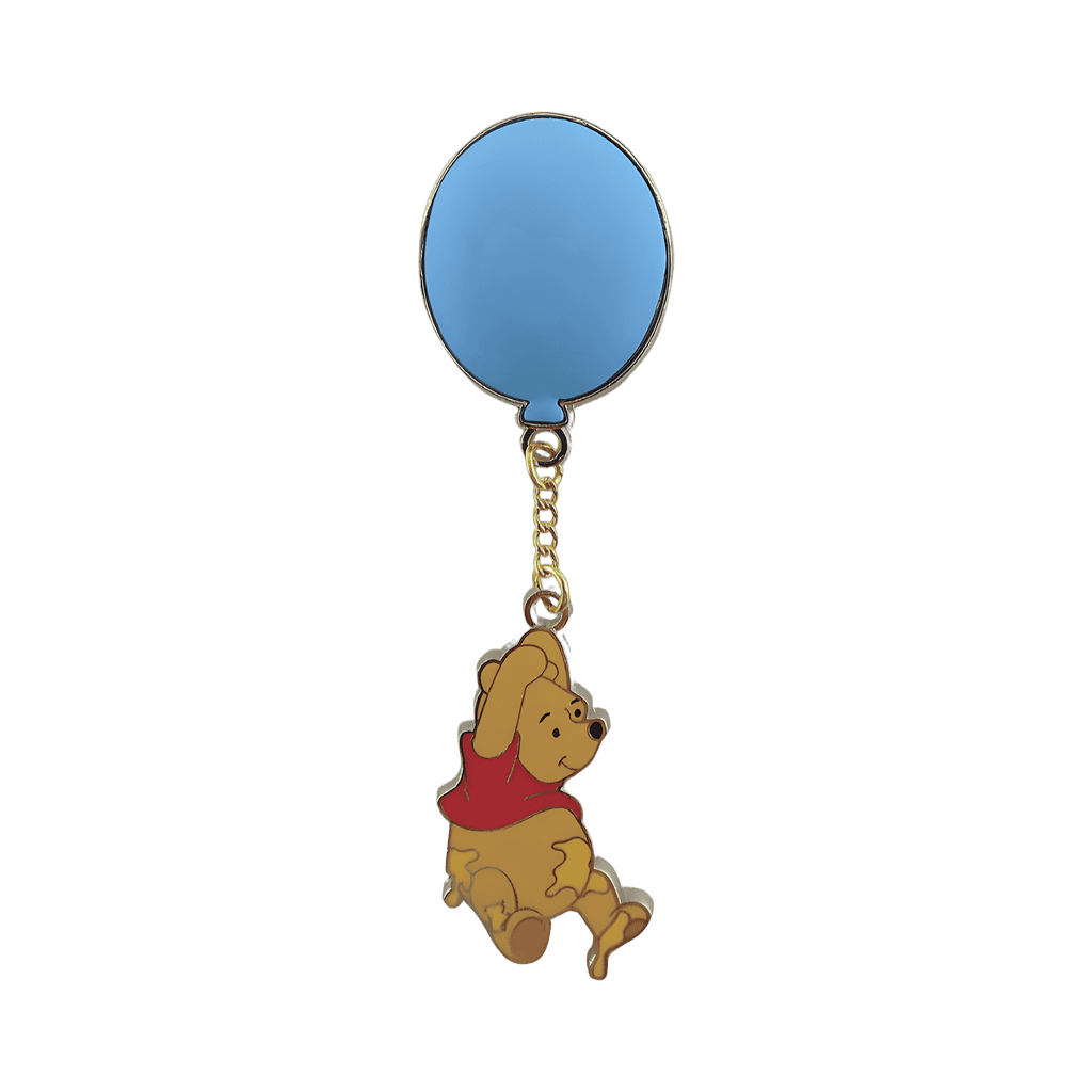 Pooh Dangling from Balloon Disney pin
