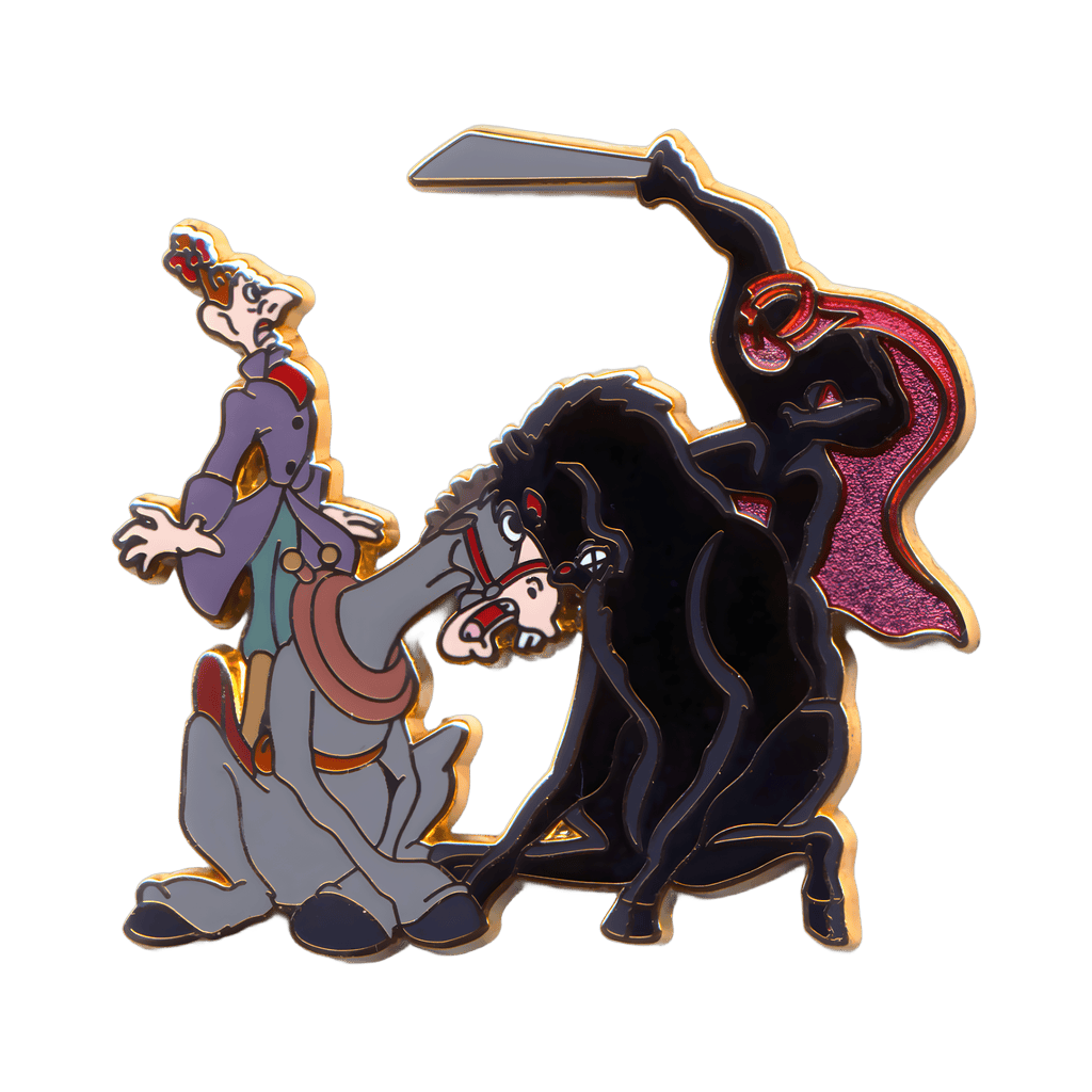 World of Disney Mystery Pin Set - The Headless Horseman & Ichabod Crane Disney pin