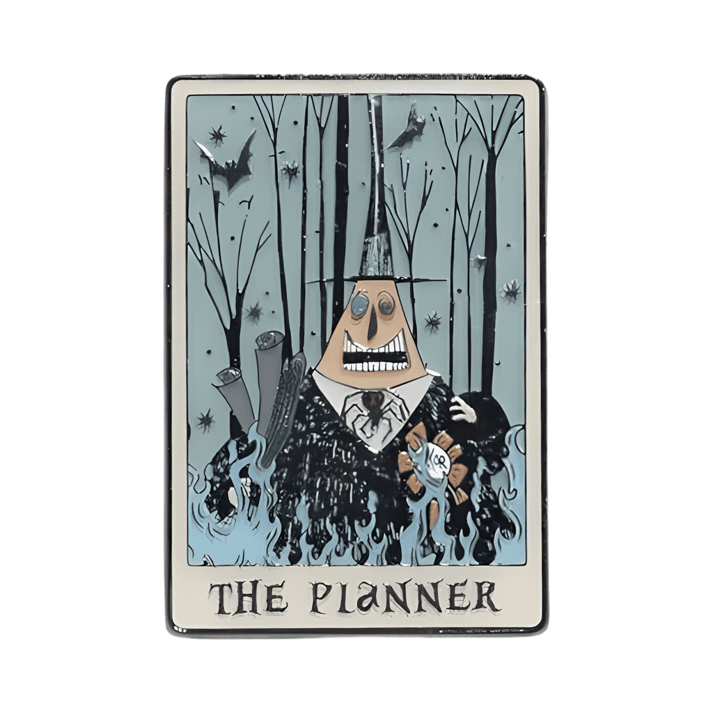 The Planner Disney pin
