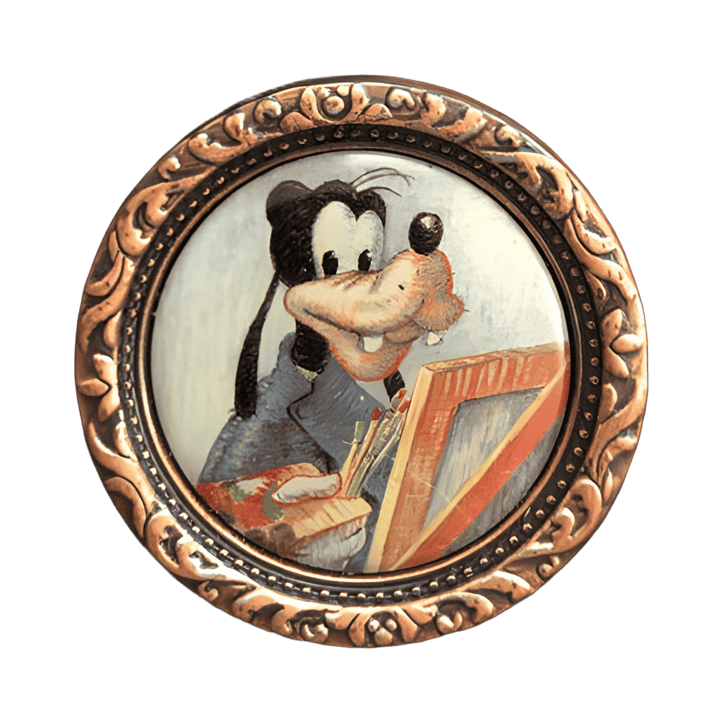 Goofy in Van Gogh Disney pin