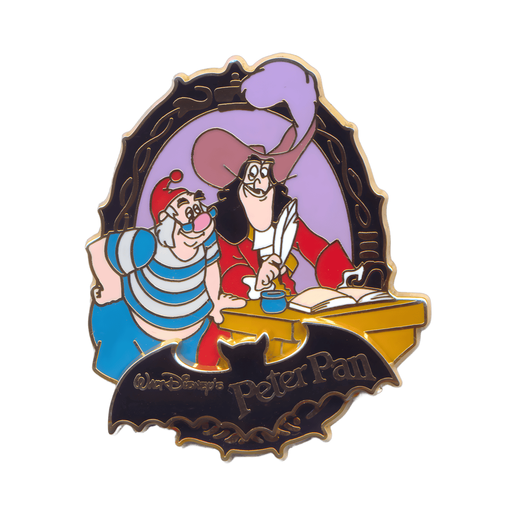 Captain Hook and Mr. Smee Disney pin