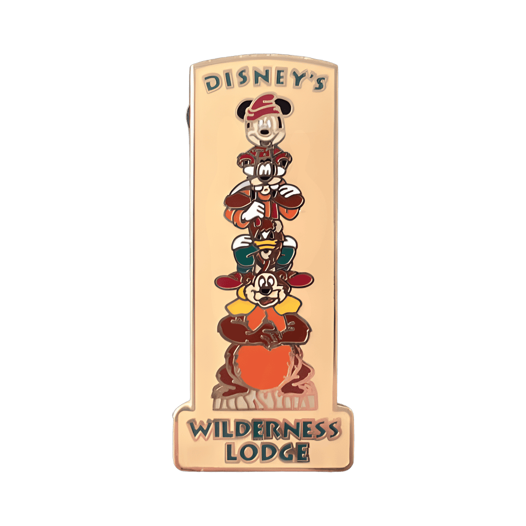 Mickey Wilderness Lodge Totem Pole Disney pin