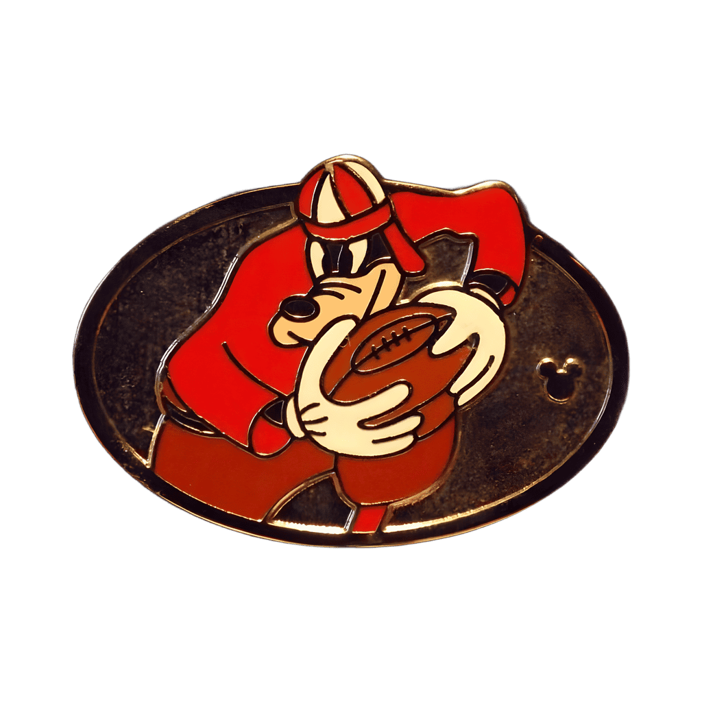 Football Goofy Disney pin