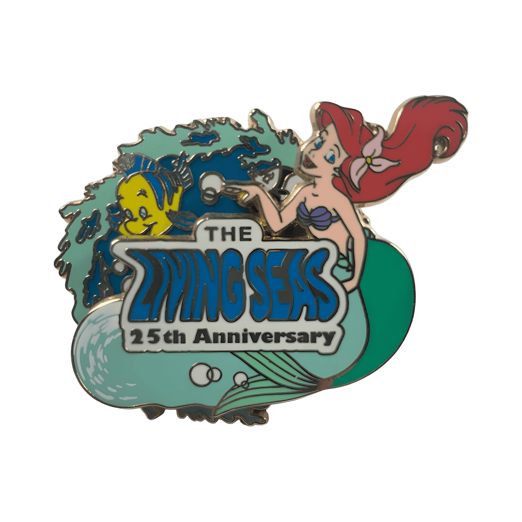 Living Seas 25th Anniversary - Ariel & Flounder Disney pin